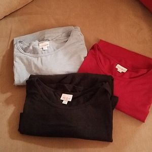 Lularoe 3 piece Irma Lot
